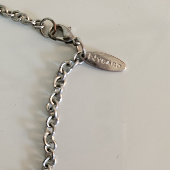 Stunning Nygard Blue/Green Abalone Shell Necklace - Picture 3 of 3